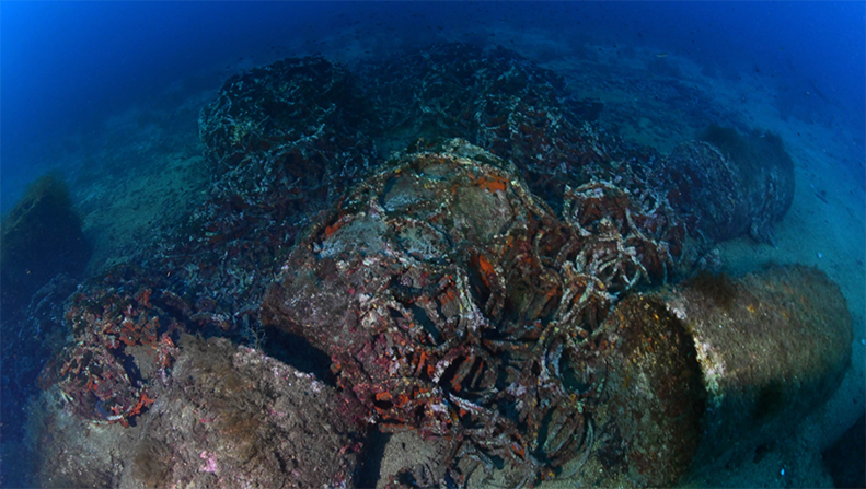 Photo du site Les filets anti sous-marin